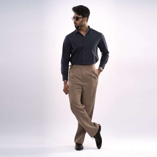 Deep Navy Blue Urban Luxe Solid Shirt