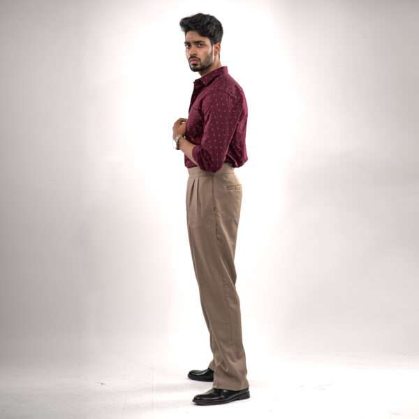 Maroon Wine Micro Anchor Print - Image 4