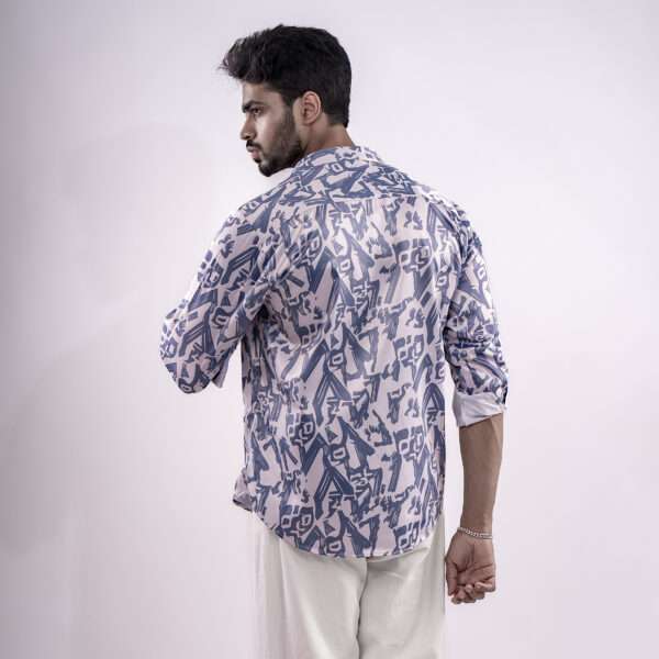 Arctic Maze Print Shirt - Image 3